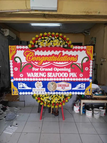 Papan Bunga Ucapan Selamat Winong