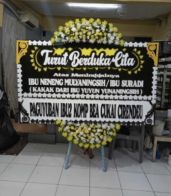 Papan Bunga di Winong